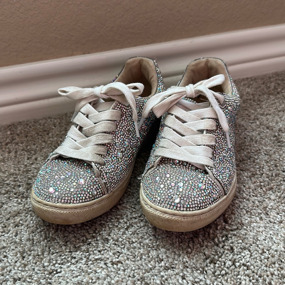 Betsy Johnson rhinestone shoes